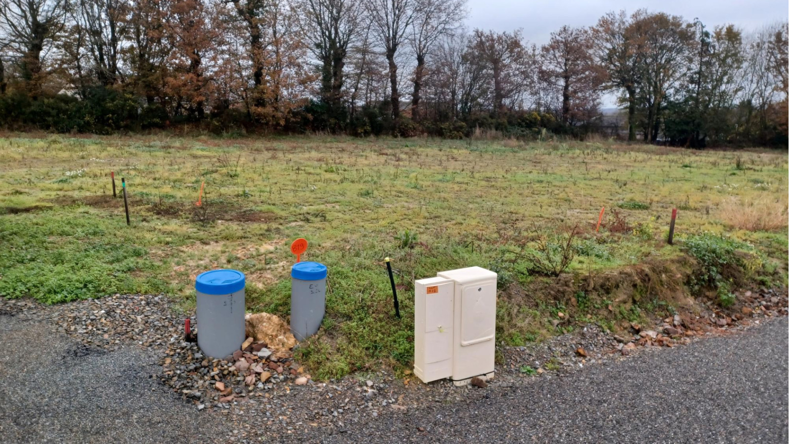 Terrain constructible de 397m2 à Bain-de-Bretagne