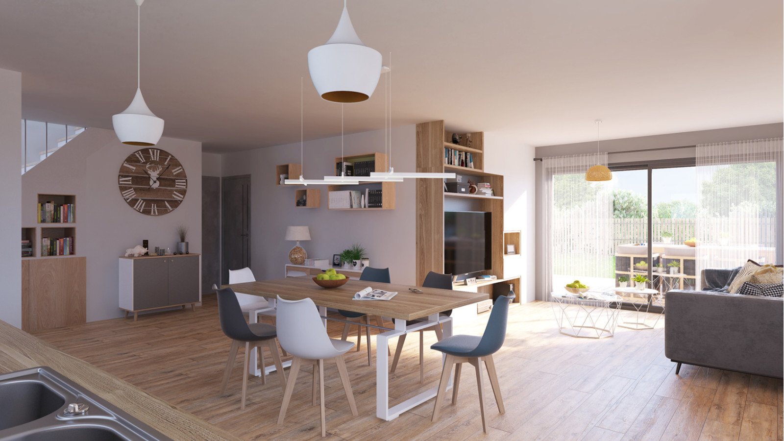 Maison neuve à Le Loroux-Bottereau avec 3 chambres sur terrain de 472m2 / image 6