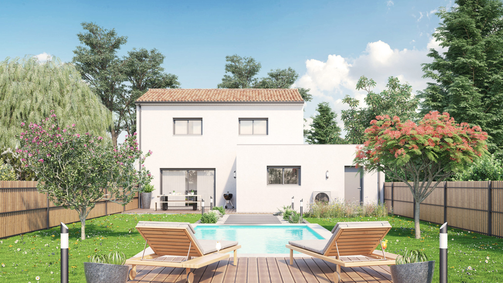 Maison neuve à Le Bignon avec 3 chambres sur terrain de 540m2 / image 2