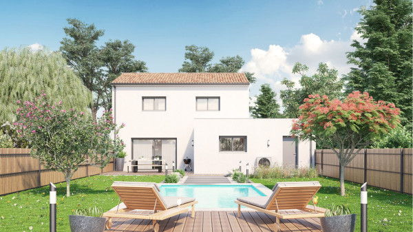 Maison neuve à Le Loroux-Bottereau avec 3 chambres sur terrain de 472m2 - image 1