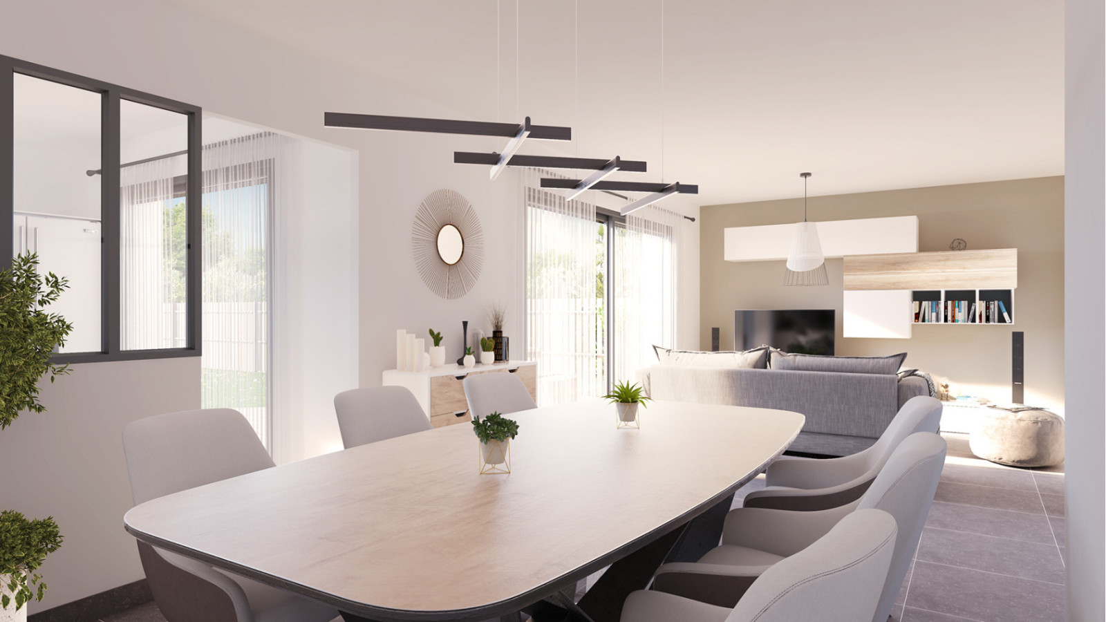 Maison neuve à Le Loroux-Bottereau avec 3 chambres sur terrain de 472m2 / image 6