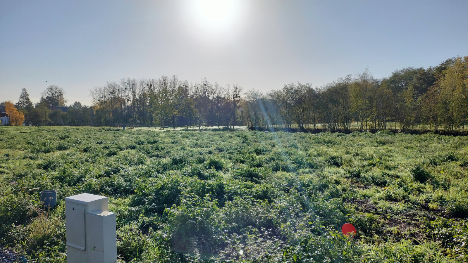 Terrain constructible de 448m2 à Janzé