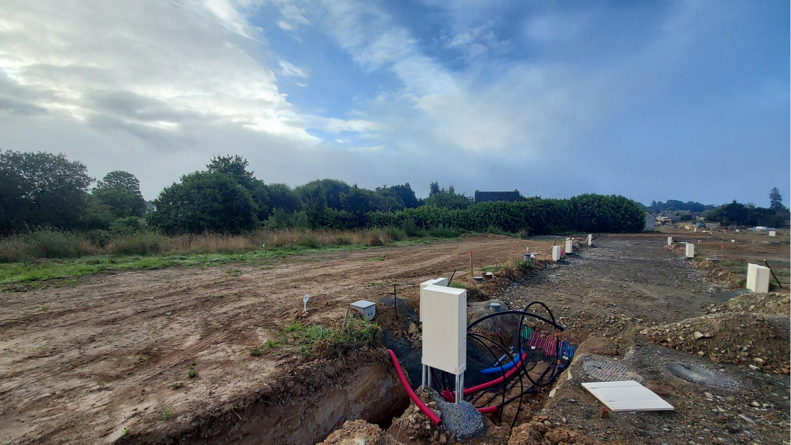 Terrain constructible de 292m2 à Saint-Aubin-des-Landes