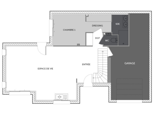 Plan (maison 350)
