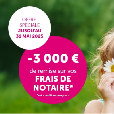 Mortier Construction vous offre 3 000 € sur vos frais de notaire* !