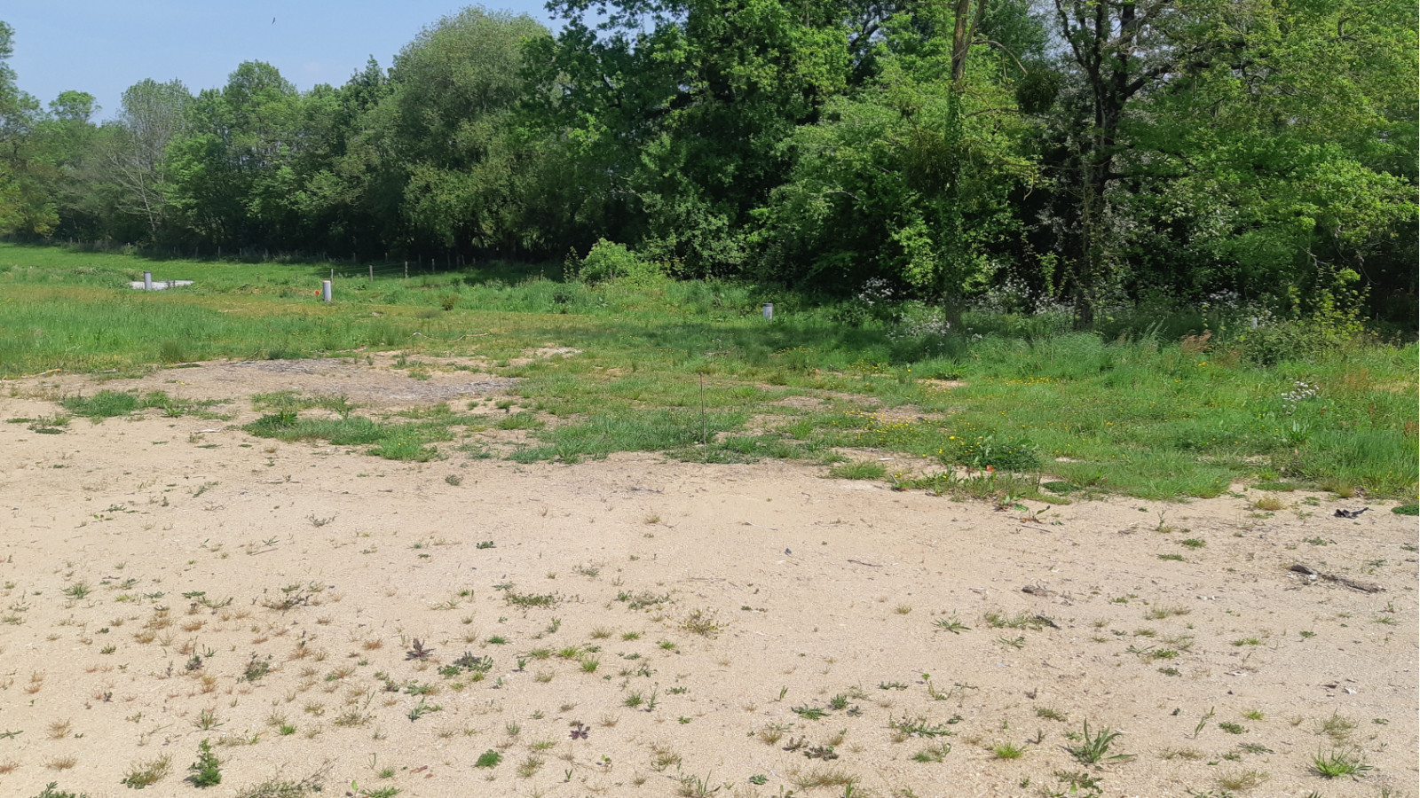 Terrain constructible de 270m2 à Châteaubourg