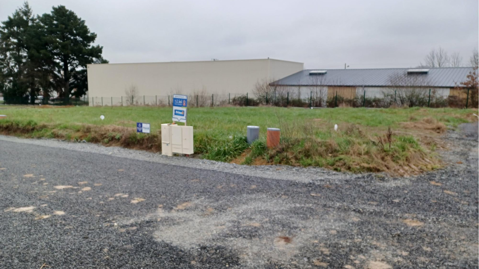 Terrain constructible de 339m2 à Saint-Aubin-des-Landes