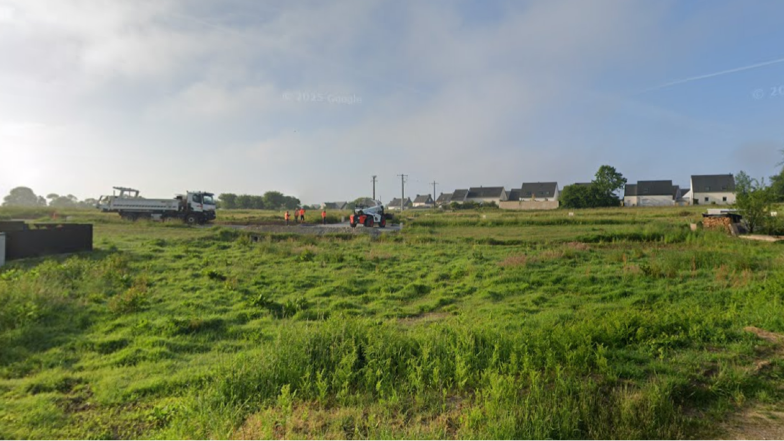 Terrain constructible de 366m2 à Ploeren