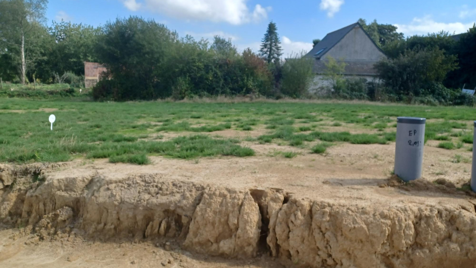 Terrain constructible de 395m2 à Plélan-le-Grand