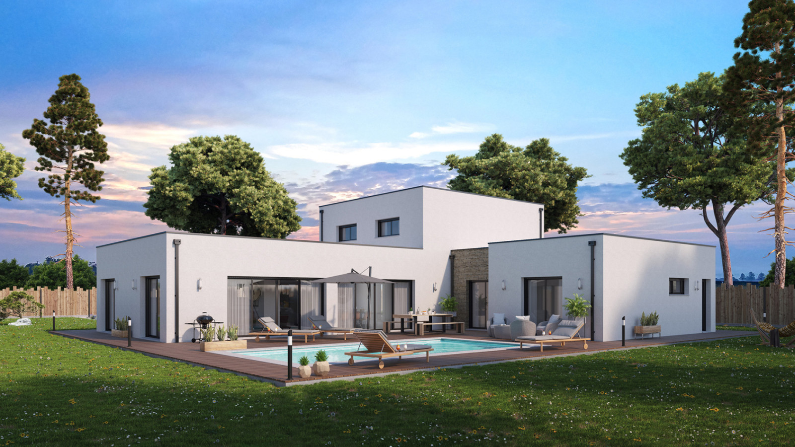 Maison neuve à La Turballe avec 5 chambres sur terrain de 900m2 / image 2