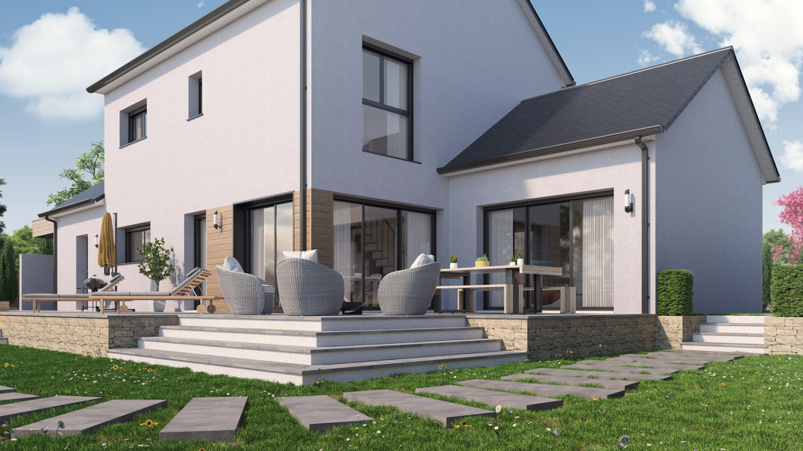 Maison neuve à Saint-Pierre-Quiberon avec 4 chambres sur terrain de 562m2 / image 5