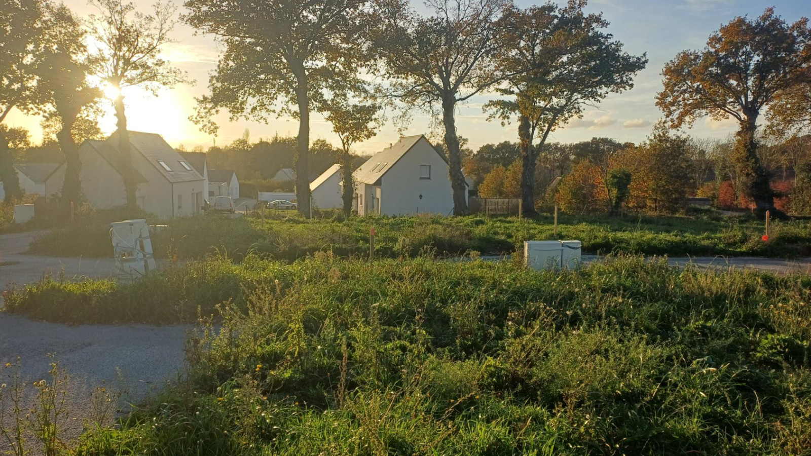 Terrain constructible de 435m2 à Saint-Abraham