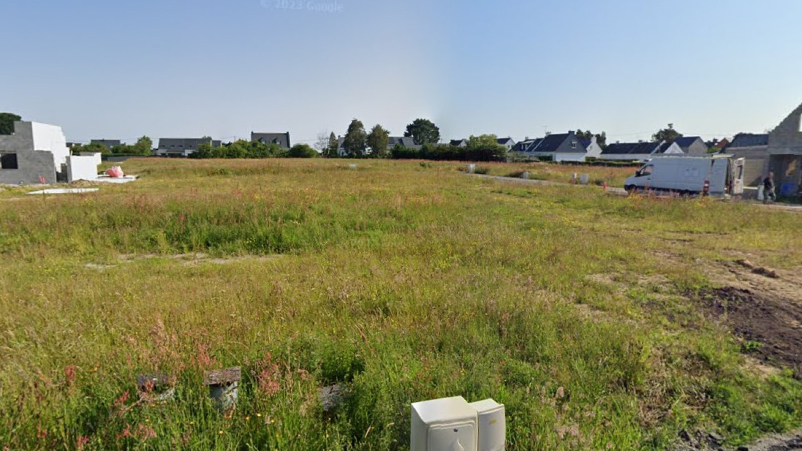 Terrain constructible de 346m2 à Locminé