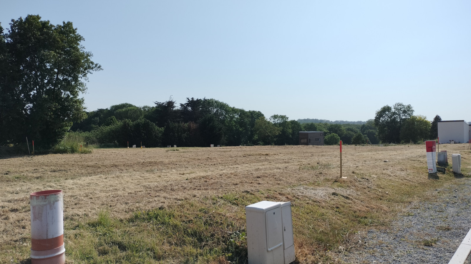 Terrain constructible de 281m2 à Guignen