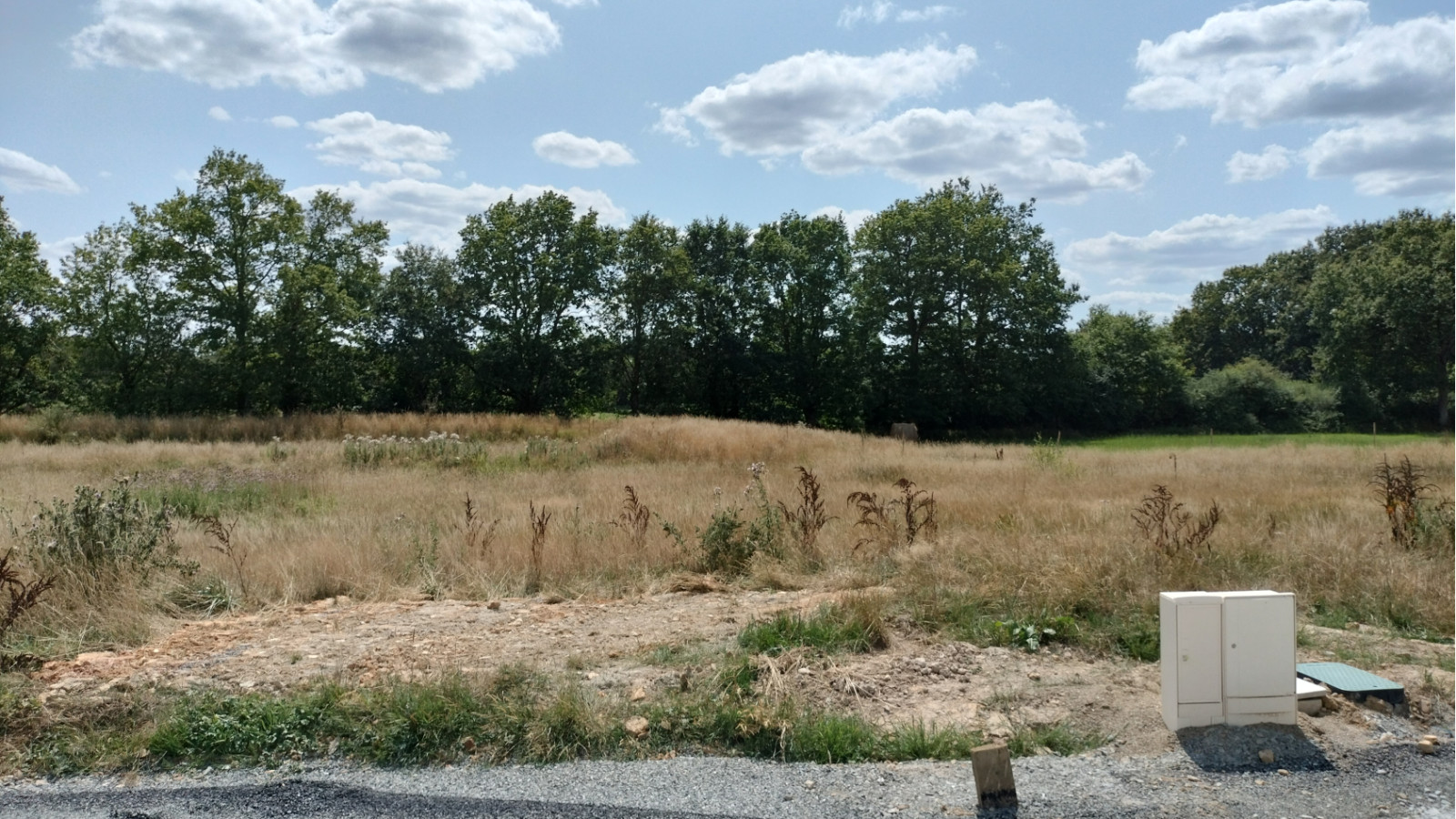 Terrain constructible de 300m2 à Bréal-sous-Montfort
