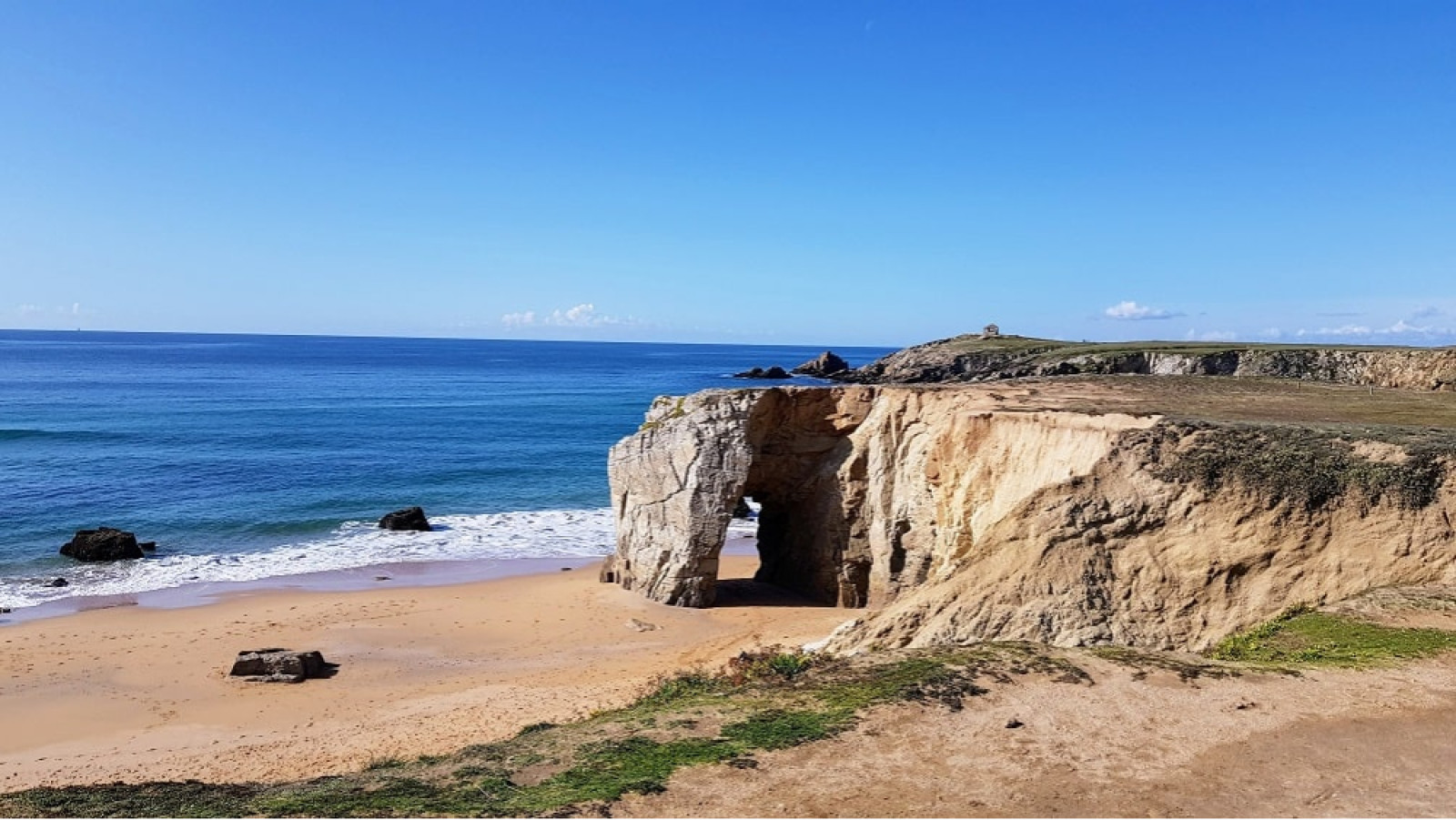 Terrain constructible de 510m2 à Saint-Pierre-Quiberon