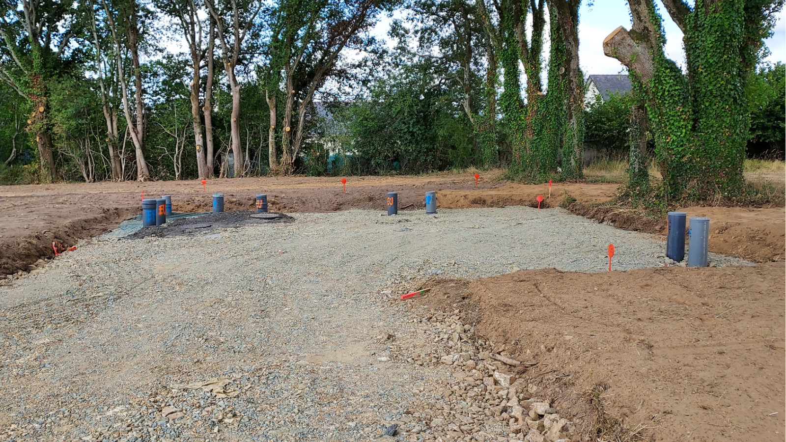 Terrain constructible de 217m2 à Vitré