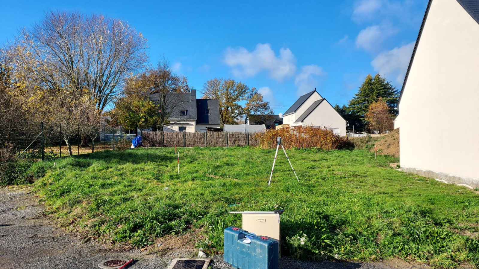 Terrain constructible de 475m2 à Beaucé