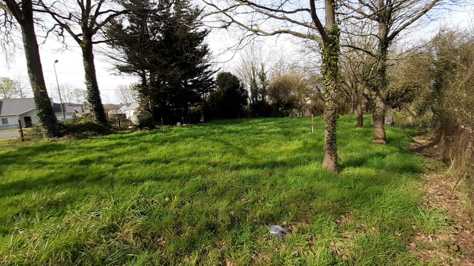 Terrain constructible de 339m2 à Saint-Aubin-des-Landes