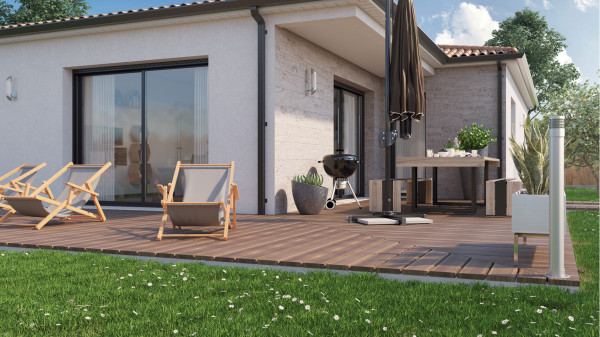 Maison neuve à Le Loroux-Bottereau avec 3 chambres sur terrain de 472m2 - image 3