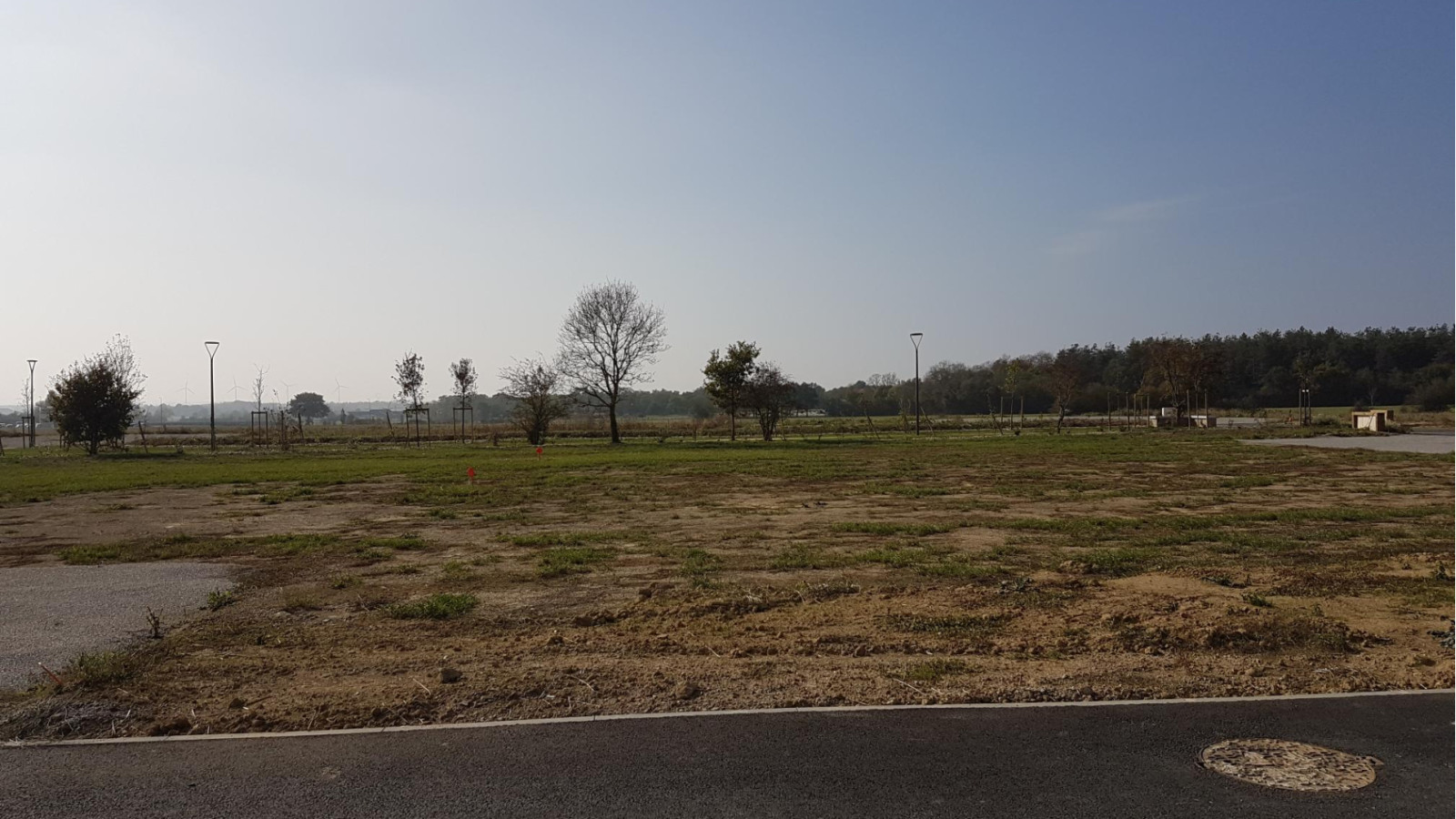 Terrain constructible de 785m2 à Mouzeil
