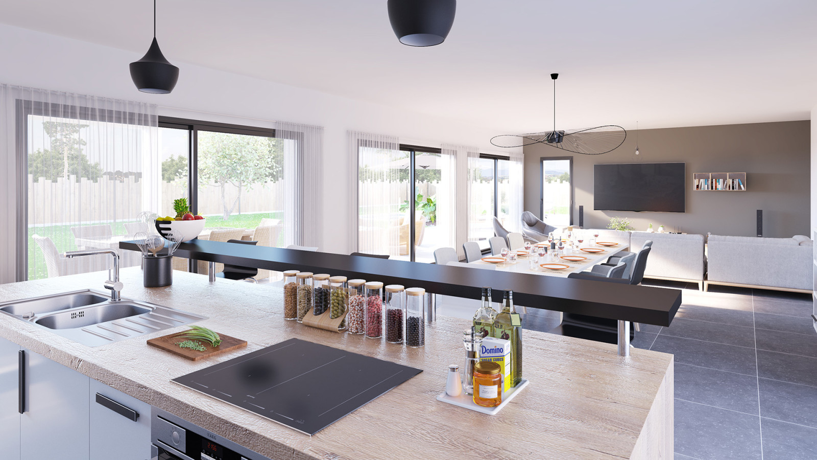 Maison neuve à Treillières avec 5 chambres sur terrain de 390m2 / image 6