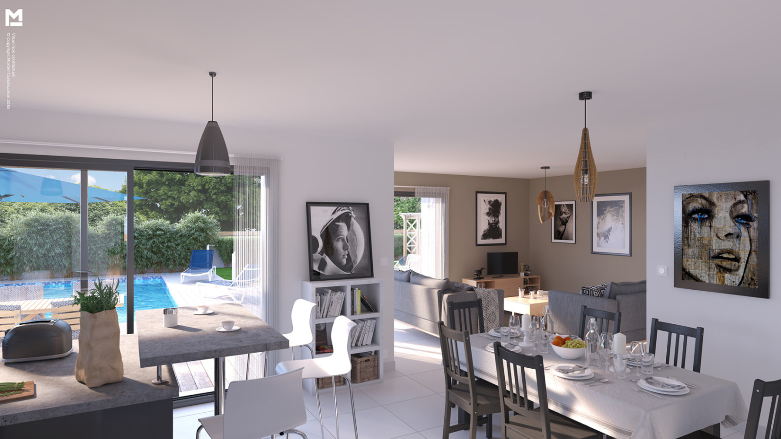 Maison neuve à Vertou avec 3 chambres sur terrain de 419m2 / image 6