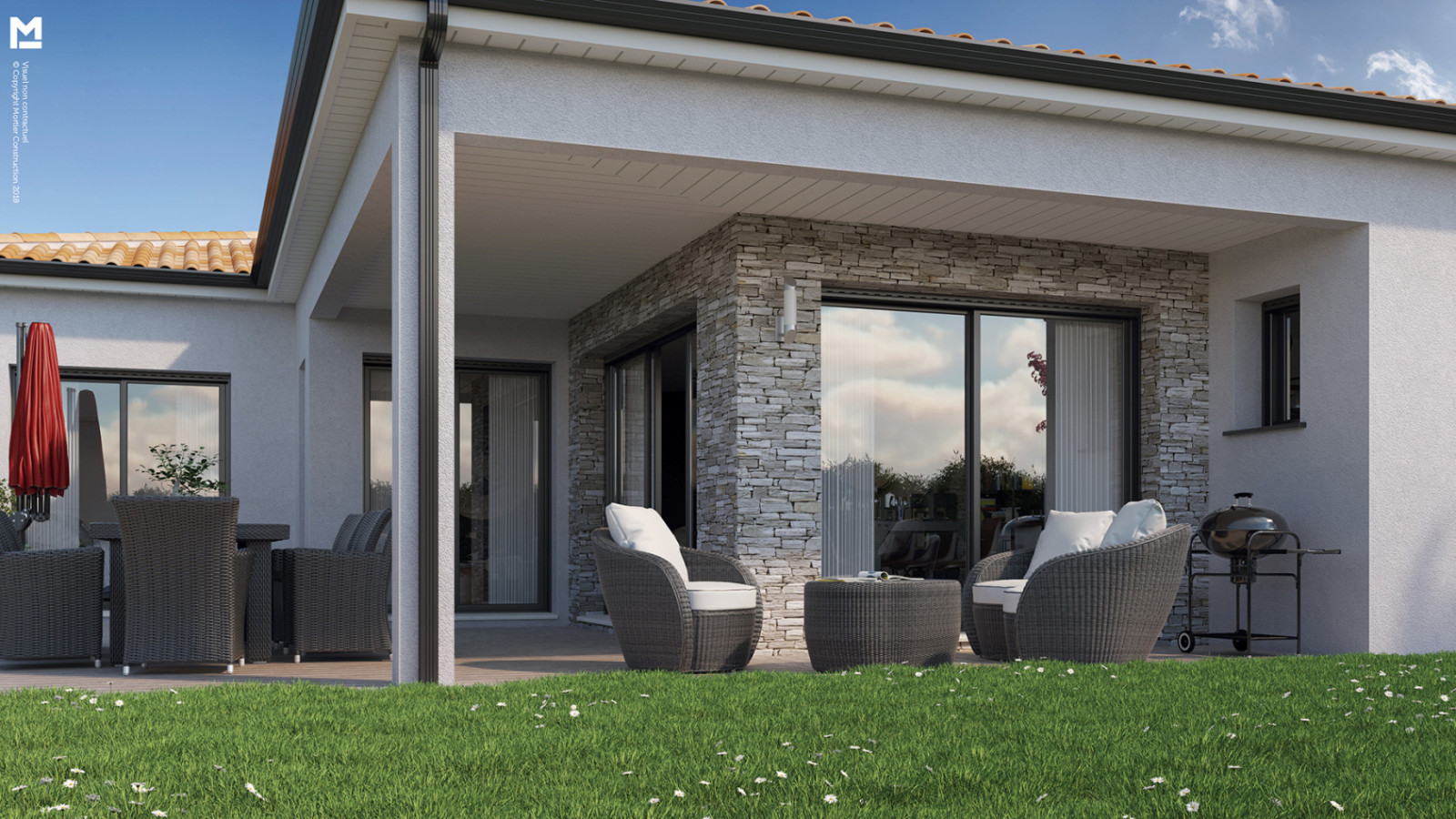 Maison neuve à Vertou avec 3 chambres sur terrain de 419m2 / image 5