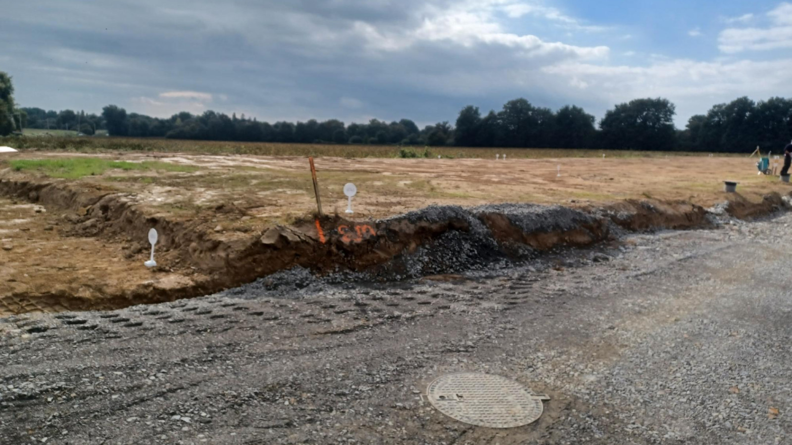 Terrain constructible de 527m2 à Le Petit-Fougeray