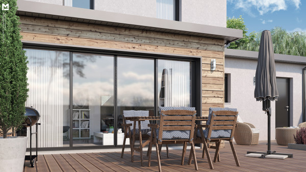 Maison neuve à Sucé-sur-Erdre avec 4 chambres sur terrain de 420m2 - image 3