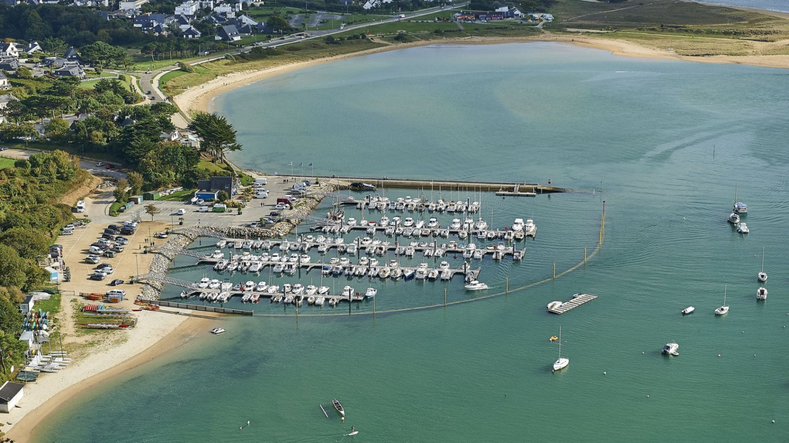 Terrain constructible de 290m2 à Guidel