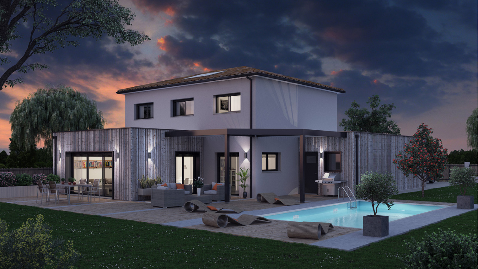 Maison neuve à Le Loroux-Bottereau avec 5 chambres sur terrain de 472m2 / image 5