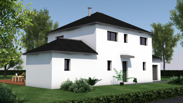 Maison neuve à Saint-Molf avec 4 chambres sur terrain de 700m2 - image 1