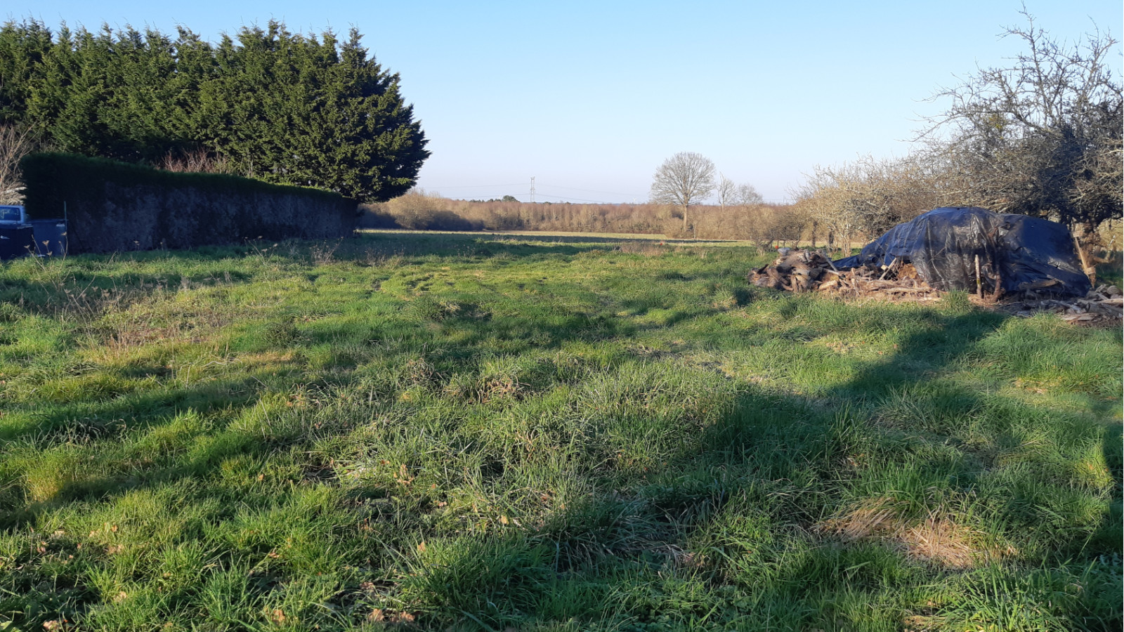 Terrain constructible de 1300m2 à Pontchâteau