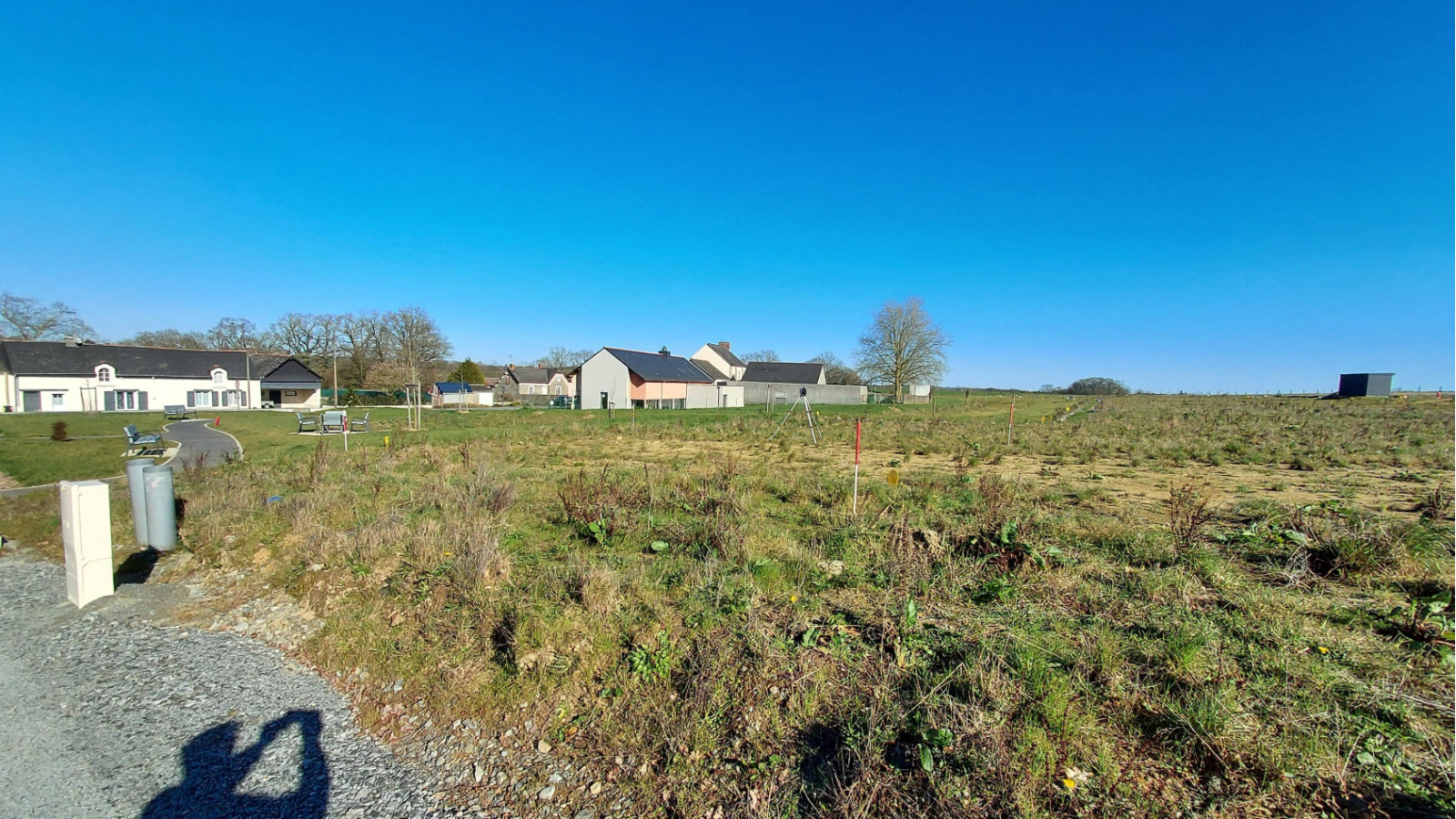 Terrain constructible de 499m2 à Lassy