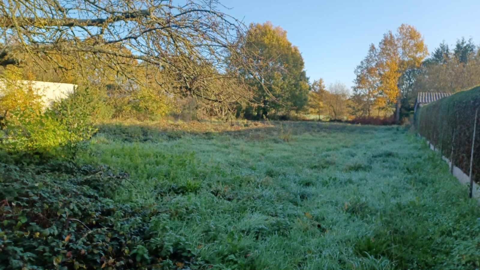 Terrain constructible de 353m2 à Saint-Aubin-des-Landes
