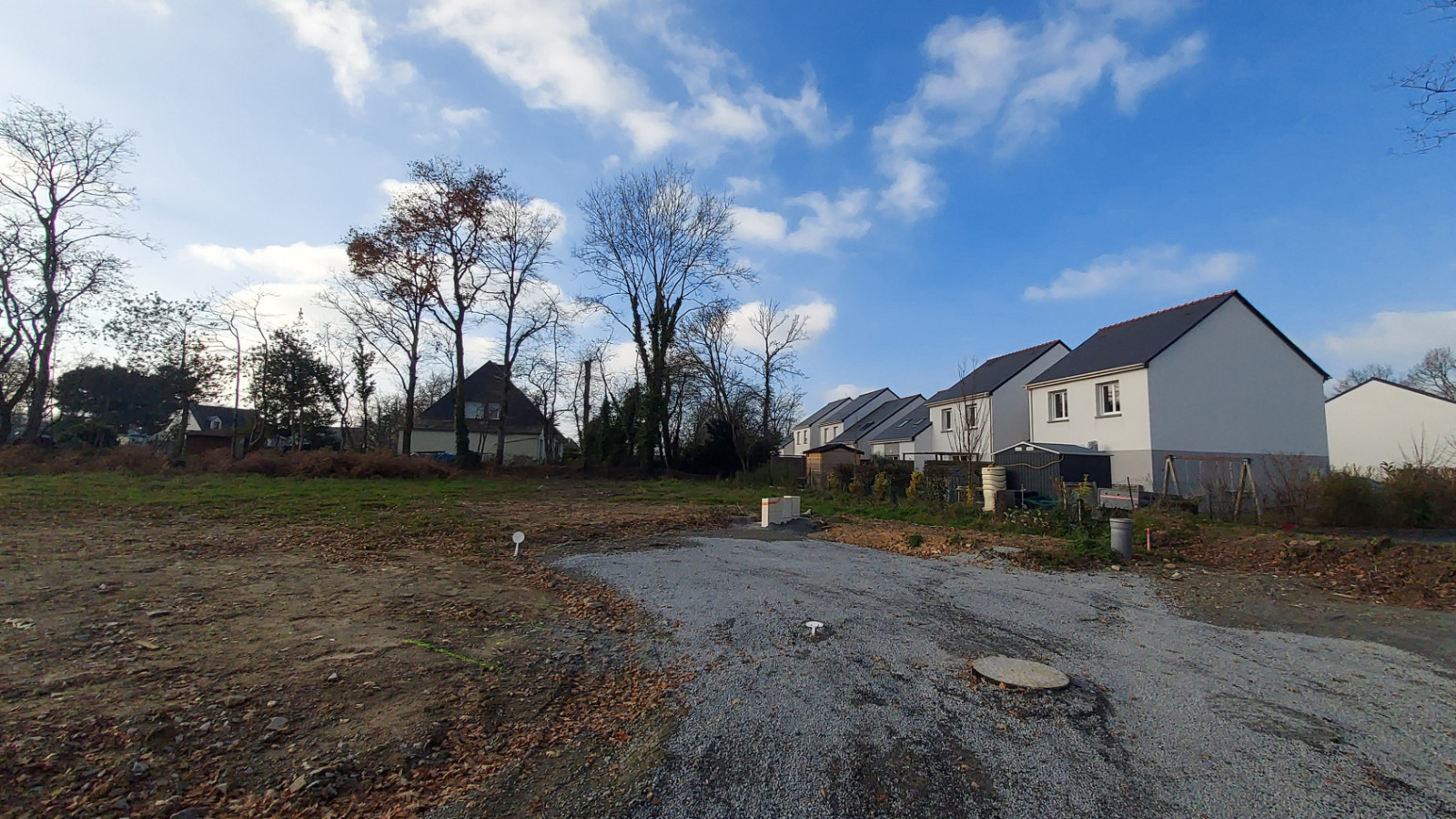 Terrain constructible de 217m2 à Vitré