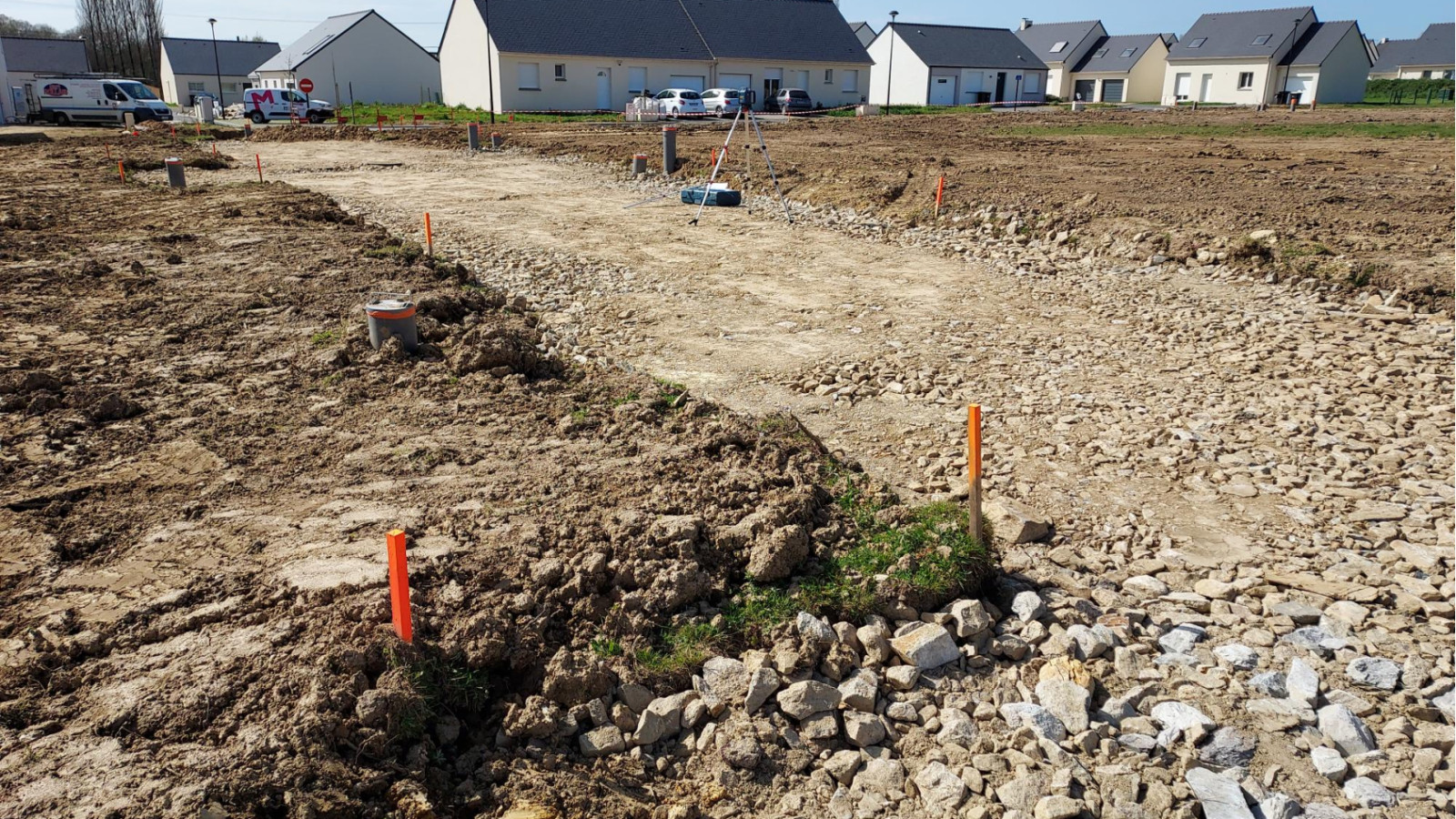 Terrain constructible de 488m2 à Saint-Méen-le-Grand