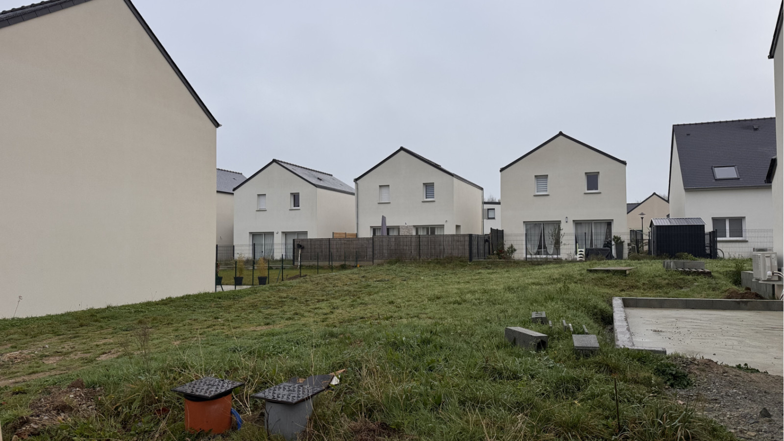 Terrain constructible de 215m2 à La Bouëxière