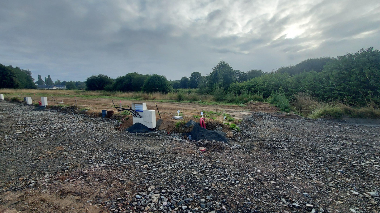 Terrain constructible de 250m2 à Domagné