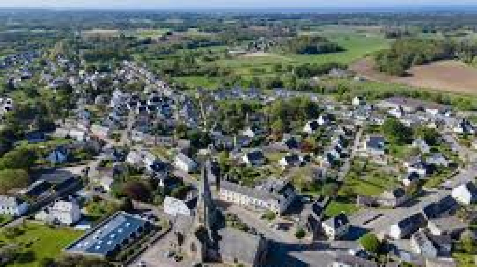 Terrain constructible de 445m2 à Merlevenez