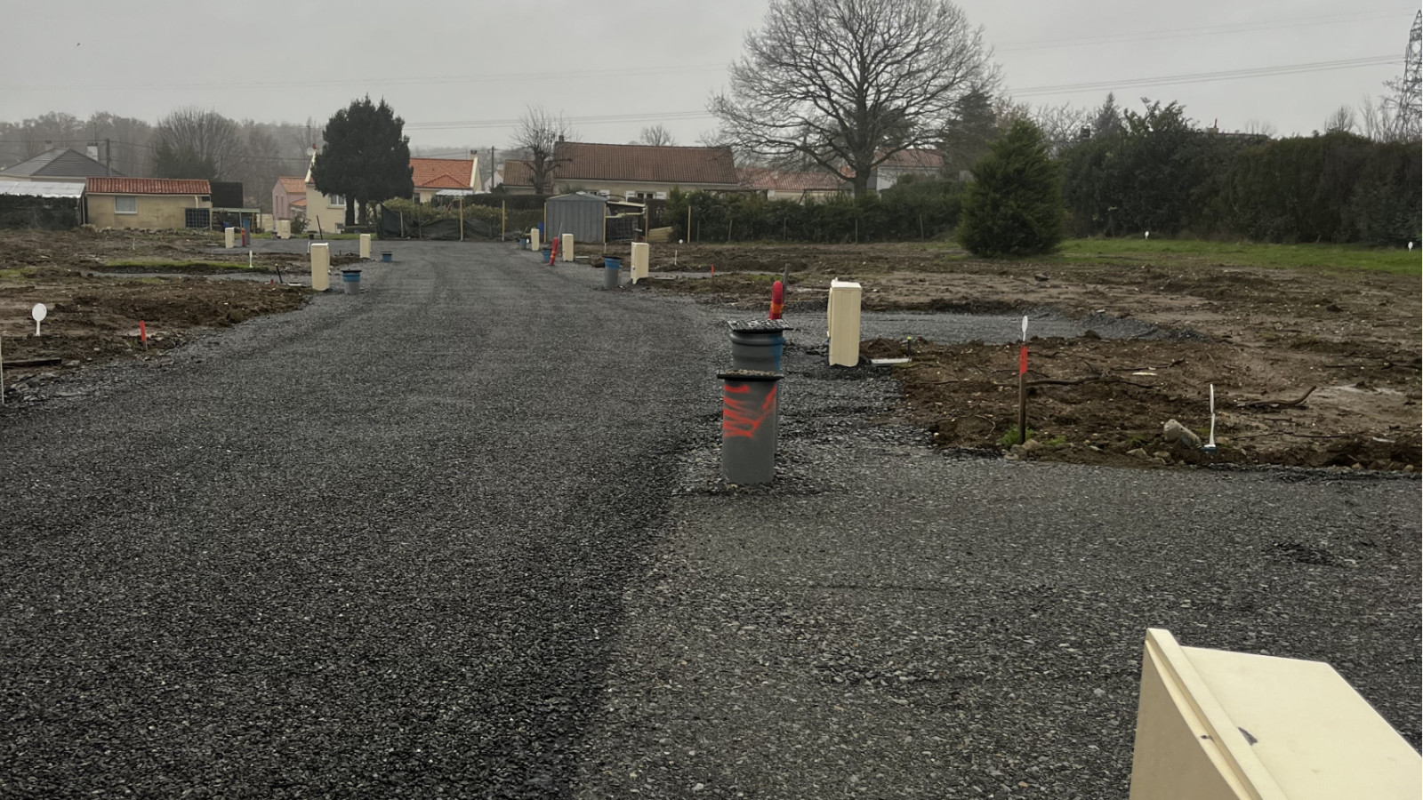 Terrain constructible de 311m2 à Bouaye