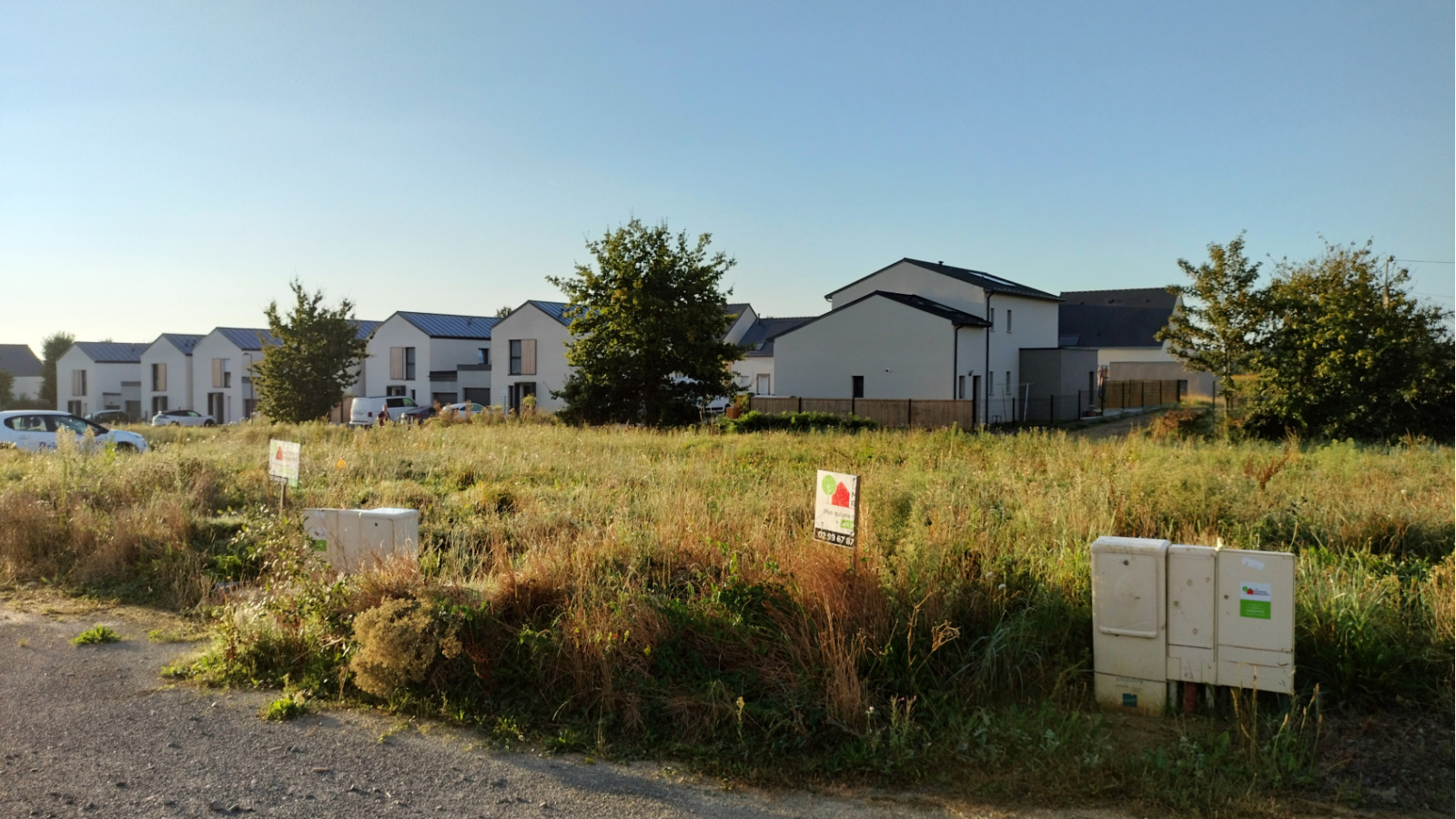 Terrain constructible de 221m2 à La Bouëxière