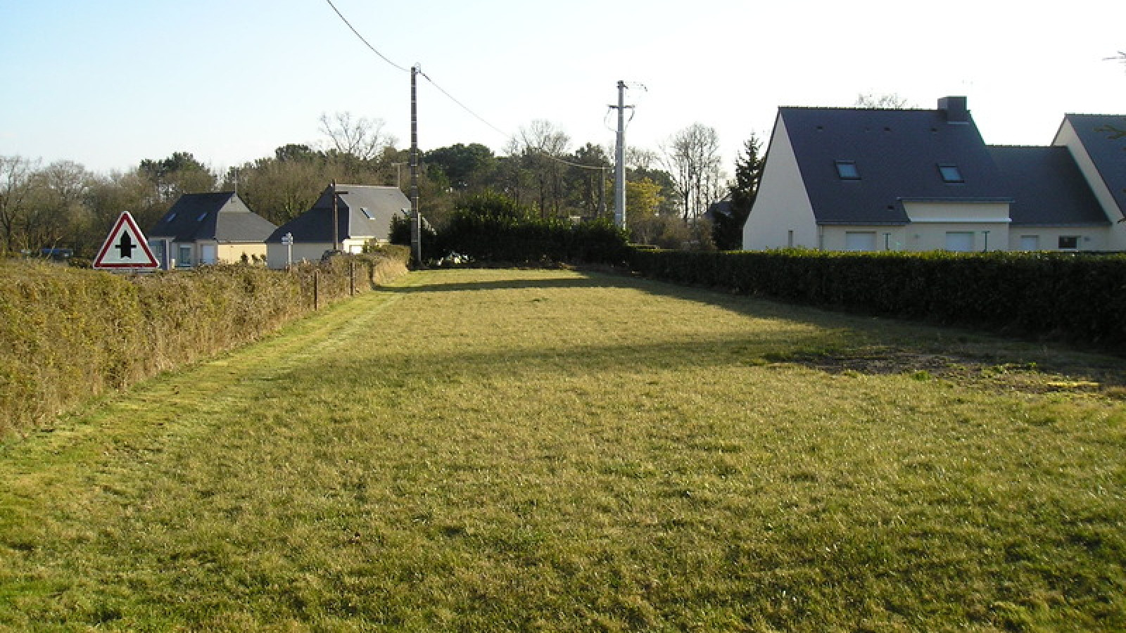 Terrain constructible de 1580m2 à Plessé