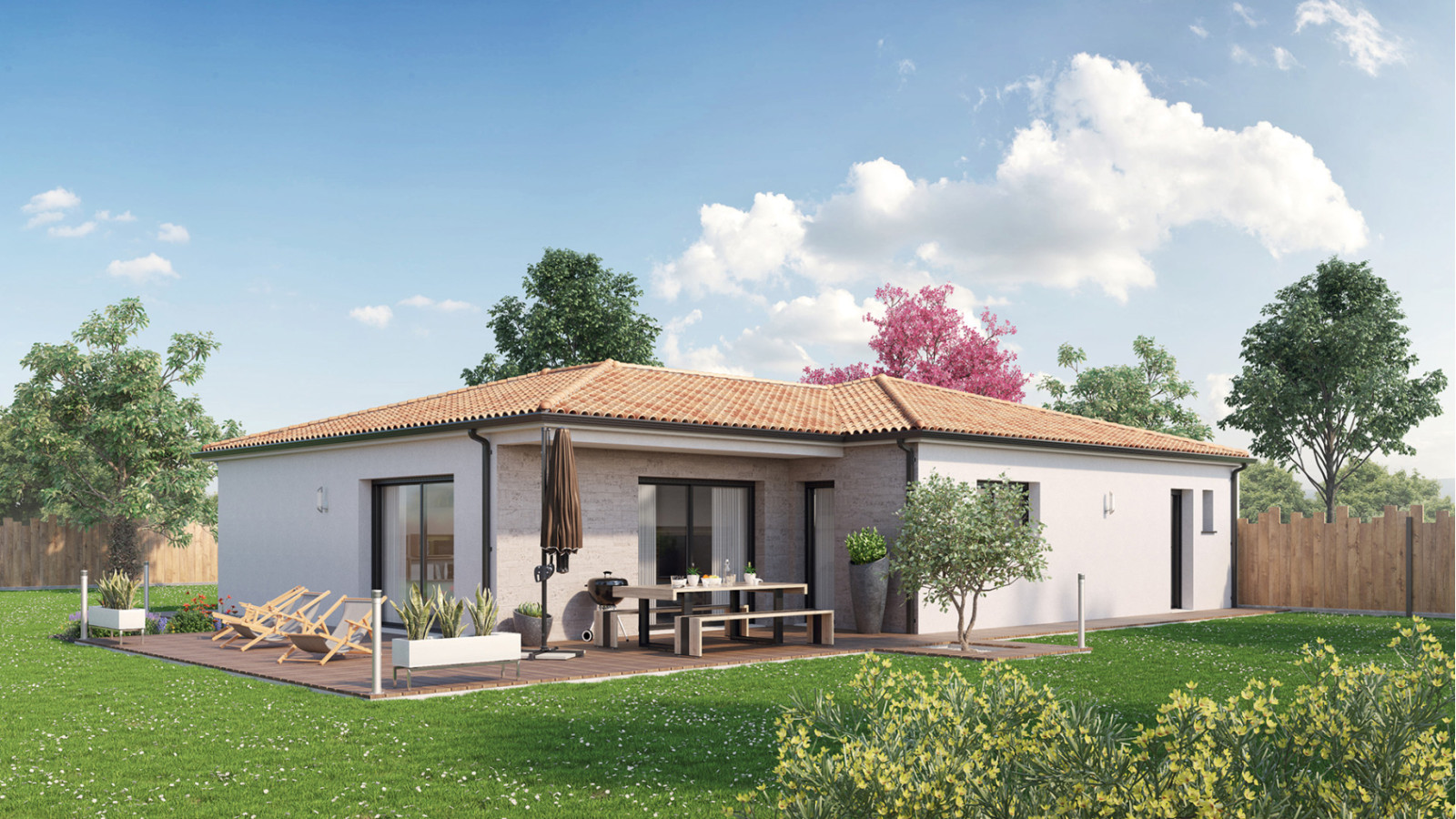 Maison neuve à La Chevrolière avec 3 chambres sur terrain de 469m2 / image 2