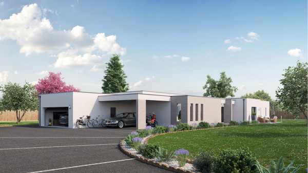 Maison neuve à Treillières avec 5 chambres sur terrain de 390m2 - image 1