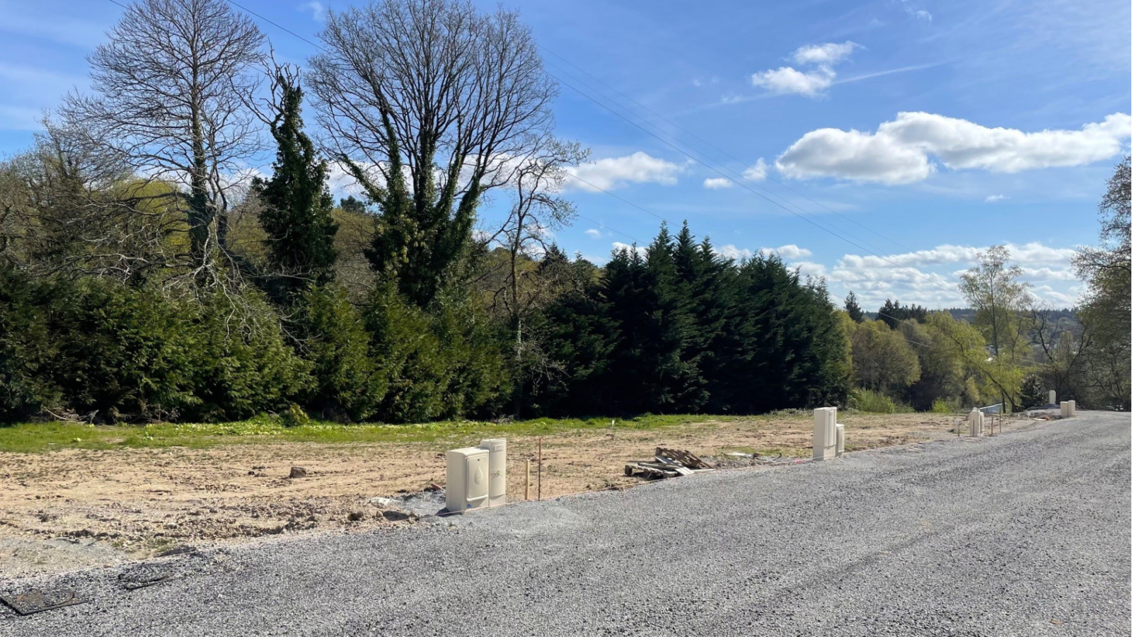 Terrain constructible de 413m2 à Quimperlé