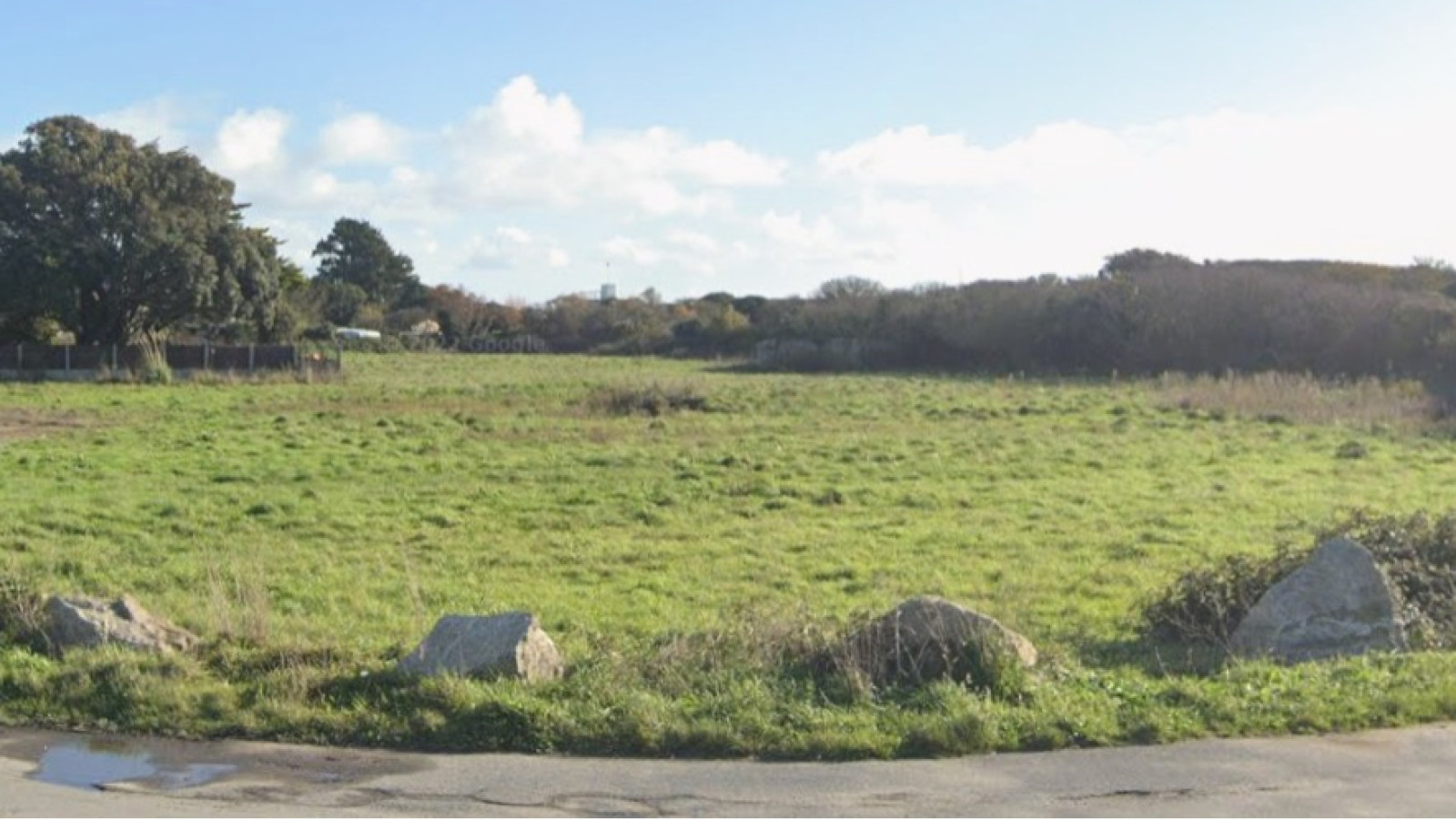 Terrain constructible de 278m2 à Gâvres