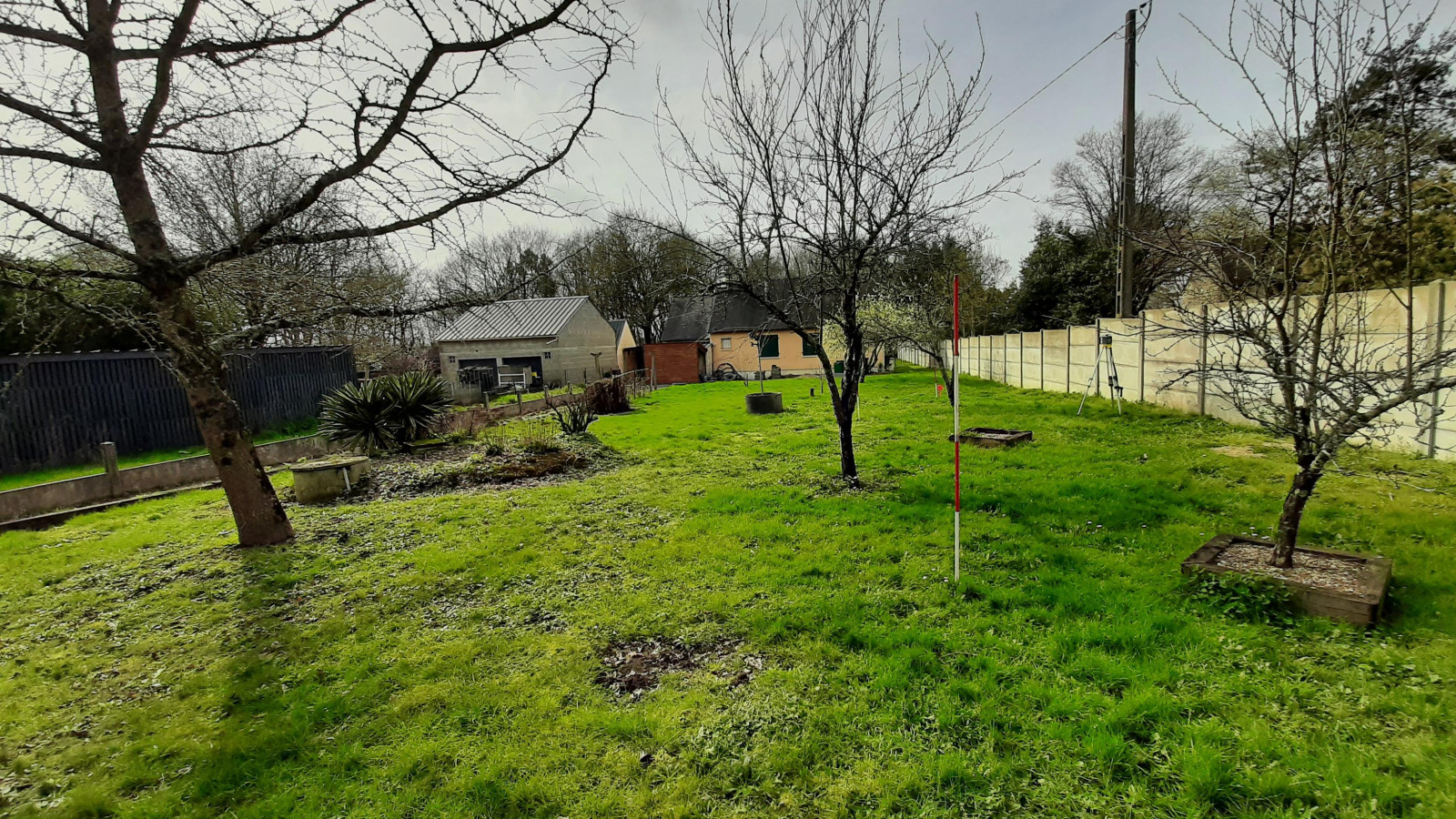 Terrain constructible de 750m2 à Prinquiau