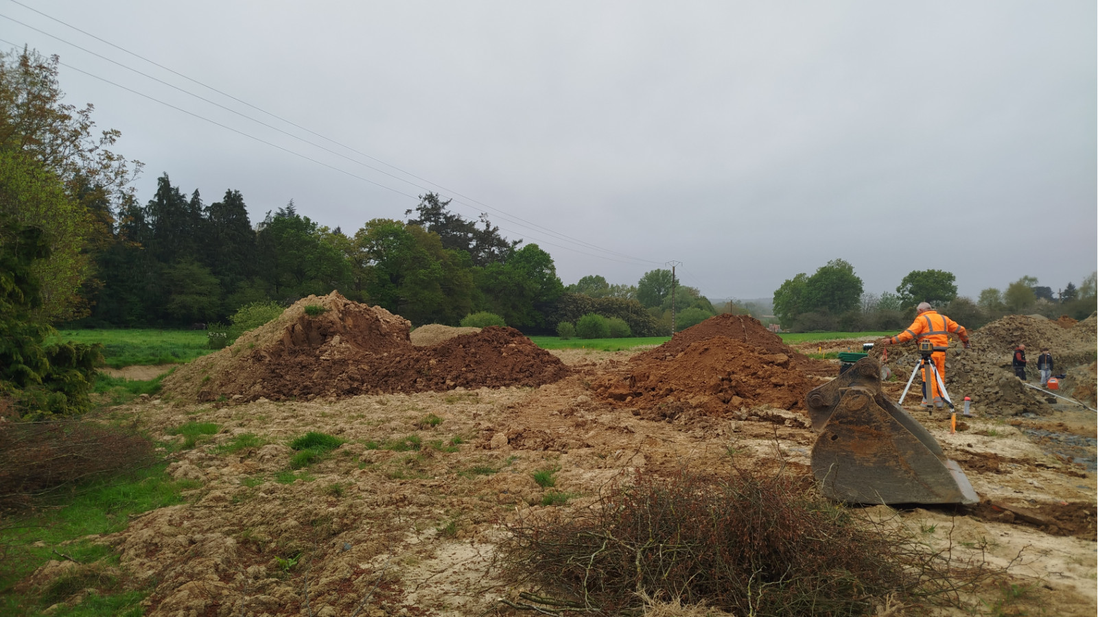 Terrain constructible de 360m2 à Landujan